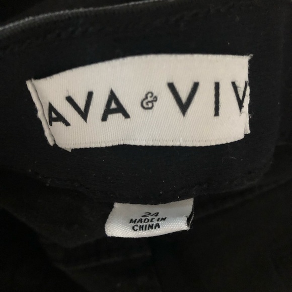 Ava & Viv High Rise Skinny Jean Size 24 - Picture 4 of 5